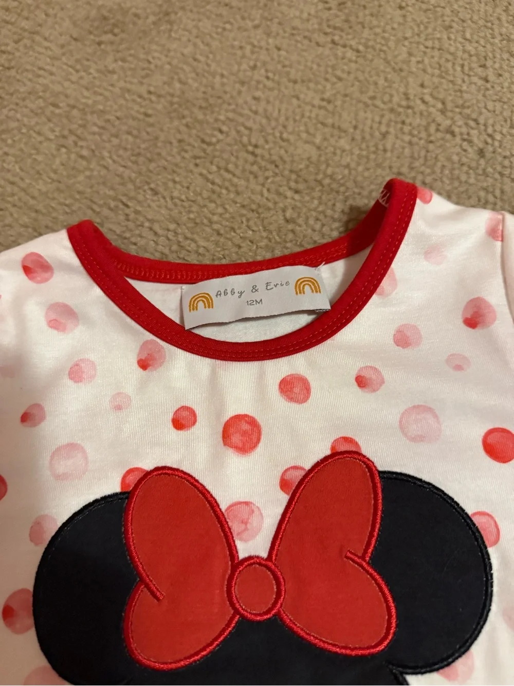 Girls Boutique Minnie Mouse Outfit